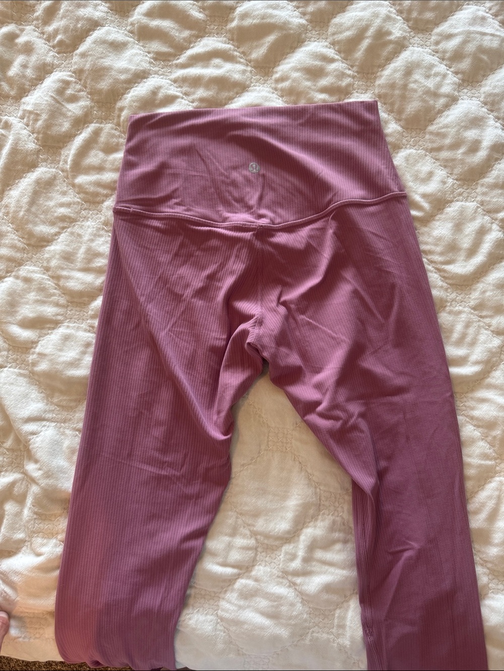 lululemon athletica Align Ribbed High-Waist Leggings - pink